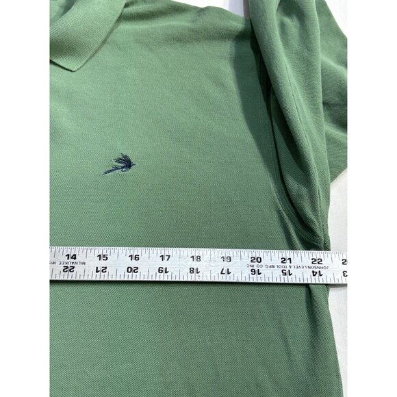 Orvis  Green Long Sleeve Polo Shirt Men's M Cotton Fly Fishing Outdoor - Picture 4 of 7